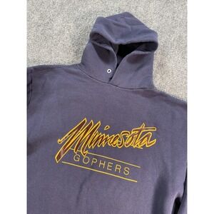 Vintage Minnesota Golden‎ Gophers Hoodie Mens XL Navy Blue College Football USA